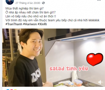 Trấn Thành đáp trả cực gắt khi có người chê vợ mình