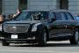 Xe limousine bọc thép của Tổng thống Mỹ gắn biển số mới