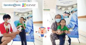 EZVIZ và hành trình tìm lại nụ cười cho trẻ em hở hàm ếch